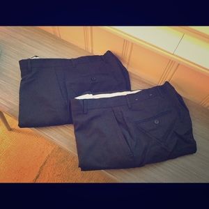 Men’s Dress Pants Kirkland brand Flat Front Bundle of 4